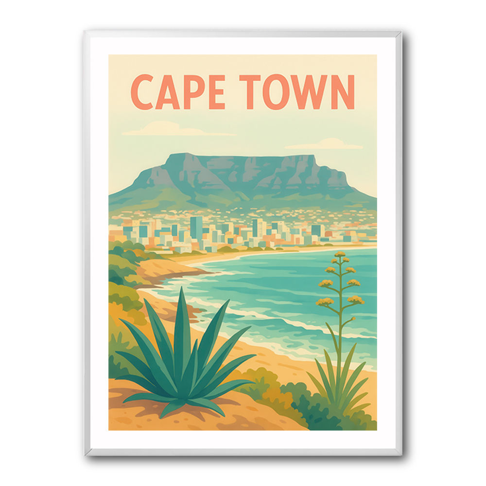 Cape Town Travel Poster 1