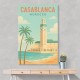 Casablanca Travel Poster Casablanca Travel Poster