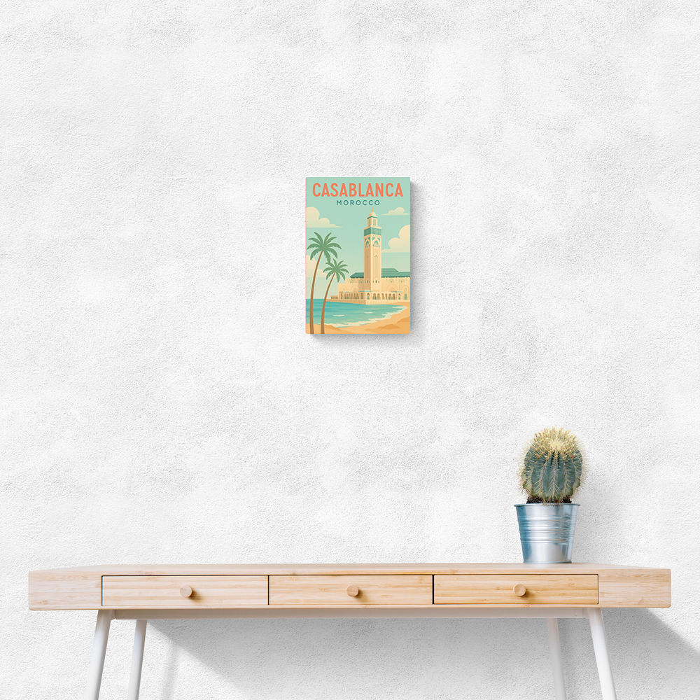Casablanca Travel Poster Casablanca Travel Poster