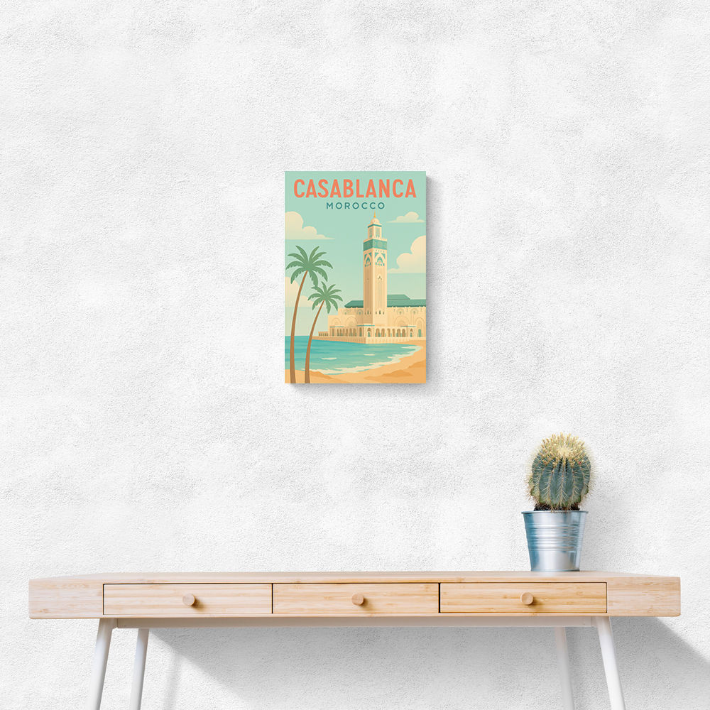 Casablanca Travel Poster Casablanca Travel Poster