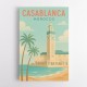 Casablanca Travel Poster Casablanca Travel Poster