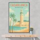 Casablanca Travel Poster Casablanca Travel Poster