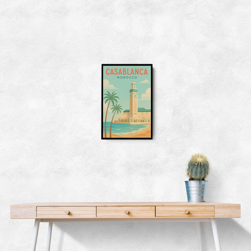 Casablanca Travel Poster Casablanca Travel Poster