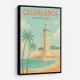 Casablanca Travel Poster Casablanca Travel Poster