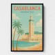Casablanca Travel Poster Casablanca Travel Poster