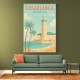 Casablanca Travel Poster Casablanca Travel Poster