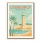 Casablanca Travel Poster Casablanca Travel Poster