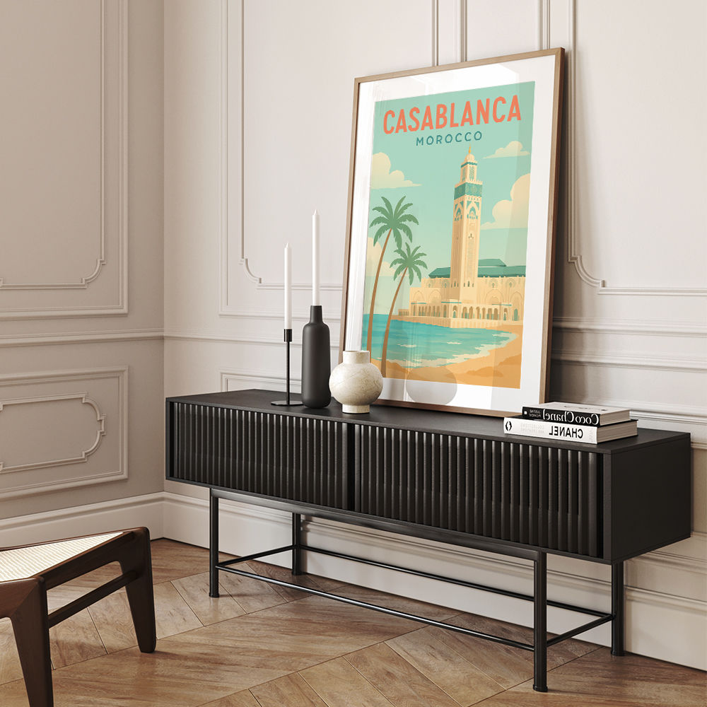 Casablanca Travel Poster Casablanca Travel Poster