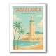 Casablanca Travel Poster Casablanca Travel Poster