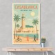 Casablanca Travel Poster 1 Casablanca Travel Poster 1