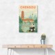 Chengdu China Travel Poster Chengdu China Travel Poster