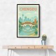 Chengdu China Travel Poster 1 Chengdu China Travel Poster 1