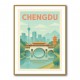 Chengdu China Travel Poster 1 Chengdu China Travel Poster 1
