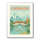 Chengdu China Travel Poster 1 Chengdu China Travel Poster 1