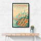 Chongqing China Travel Poster Chongqing China Travel Poster