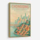 Chongqing China Travel Poster Chongqing China Travel Poster