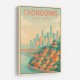 Chongqing China Travel Poster Chongqing China Travel Poster