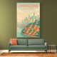 Chongqing China Travel Poster Chongqing China Travel Poster