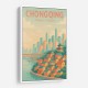 Chongqing China Travel Poster Chongqing China Travel Poster