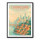 Chongqing China Travel Poster Chongqing China Travel Poster