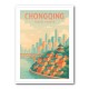 Chongqing China Travel Poster Chongqing China Travel Poster