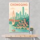 Chongqing China Travel Poster 1 Chongqing China Travel Poster 1
