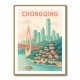 Chongqing China Travel Poster 1 Chongqing China Travel Poster 1