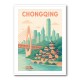 Chongqing China Travel Poster 1 Chongqing China Travel Poster 1
