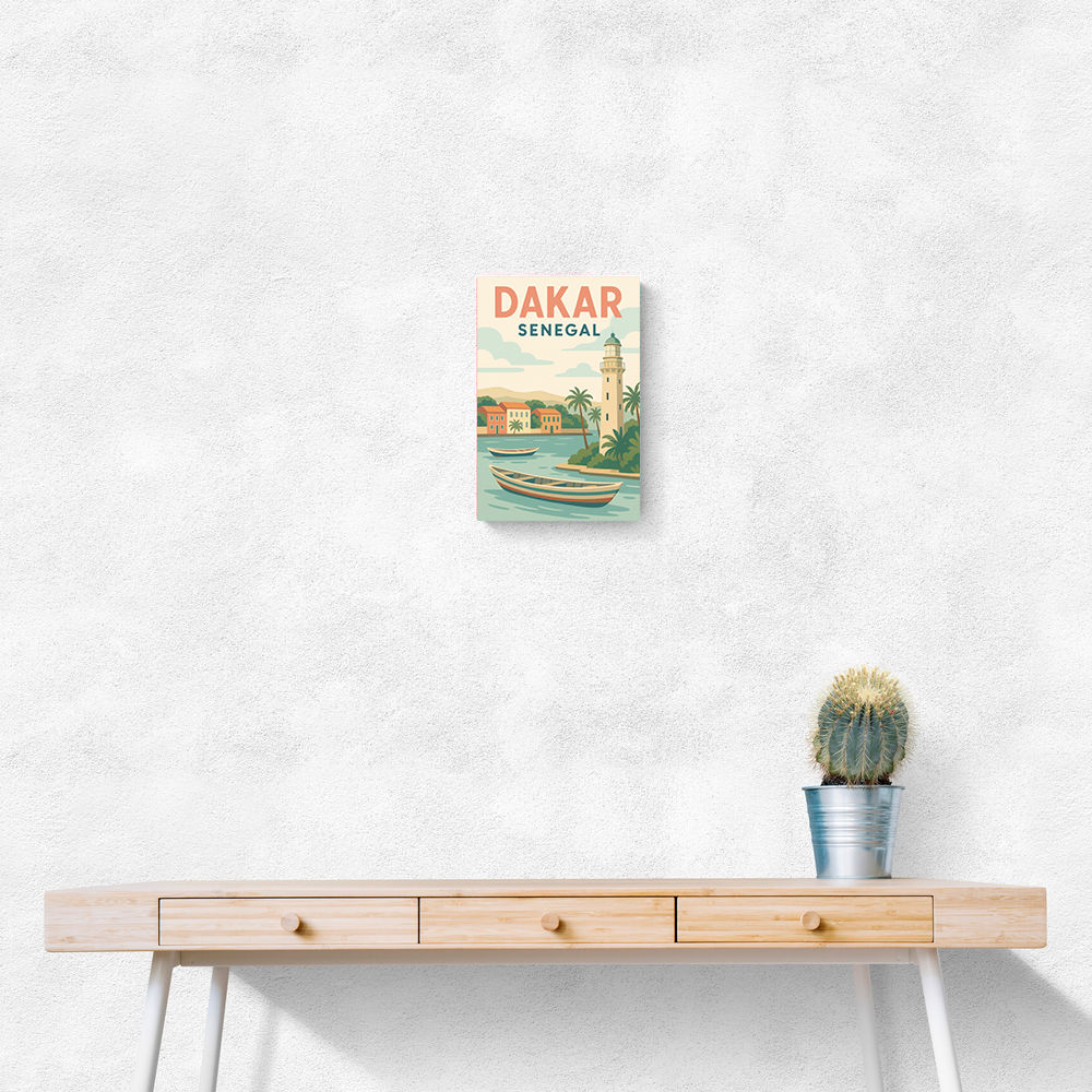 Dakar Travel Poster 1