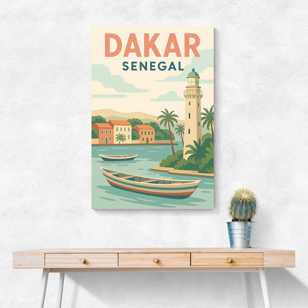 Dakar Travel Poster 1