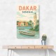 Dakar Travel Poster 1