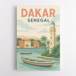 Dakar Travel Poster 1