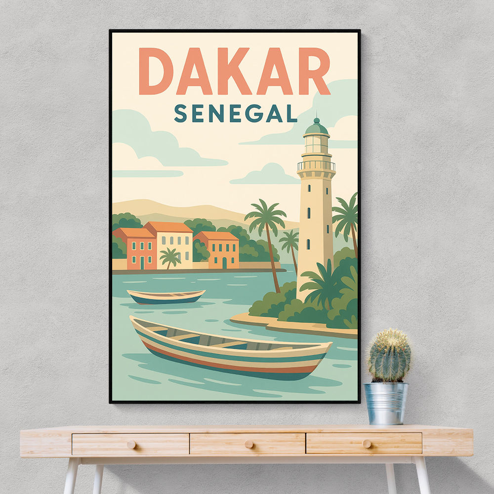 Dakar Travel Poster 1