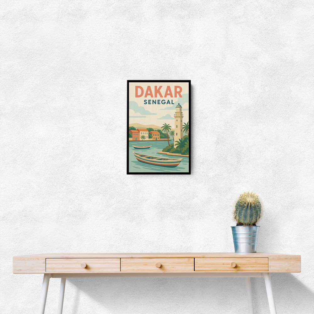 Dakar Travel Poster 1