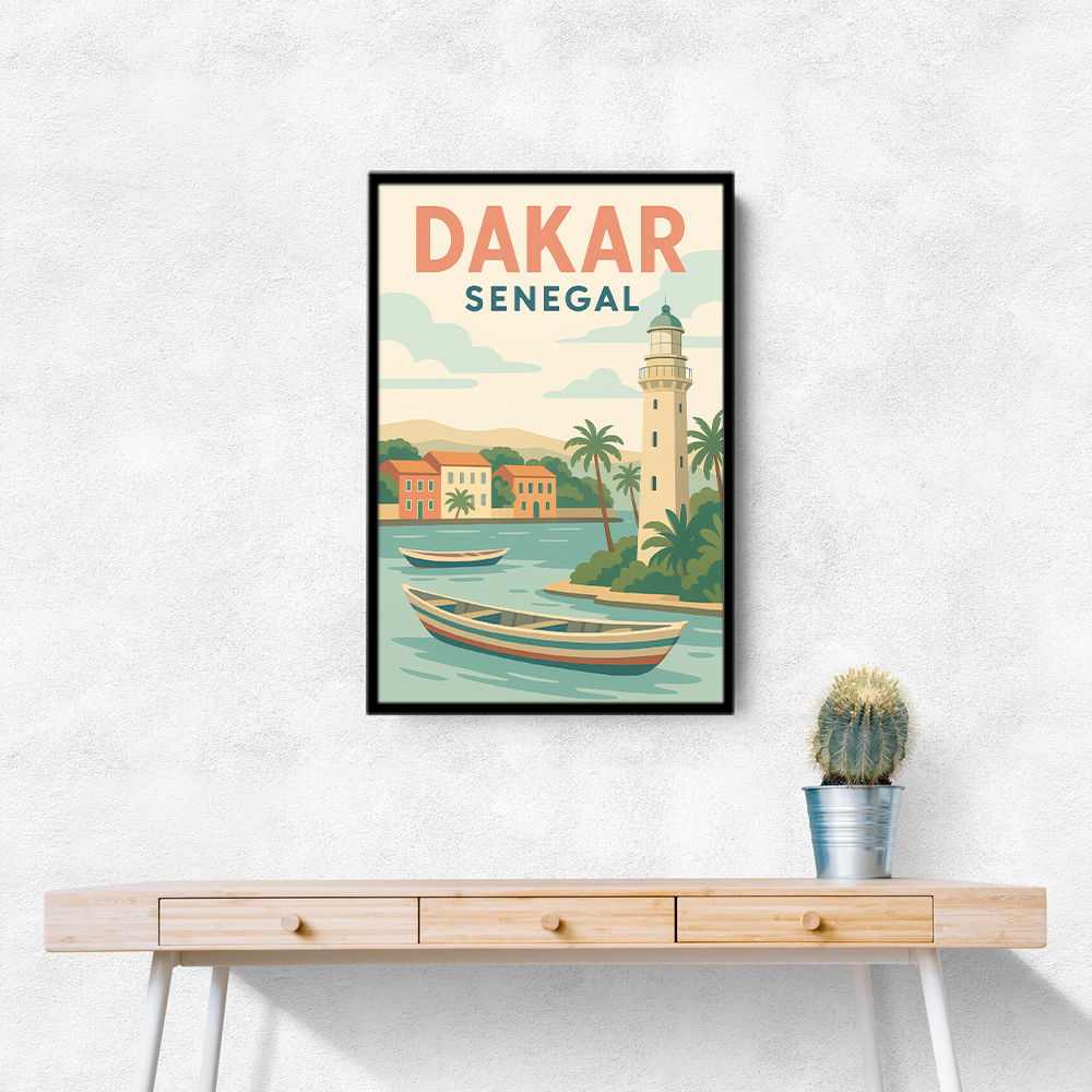 Dakar Travel Poster 1