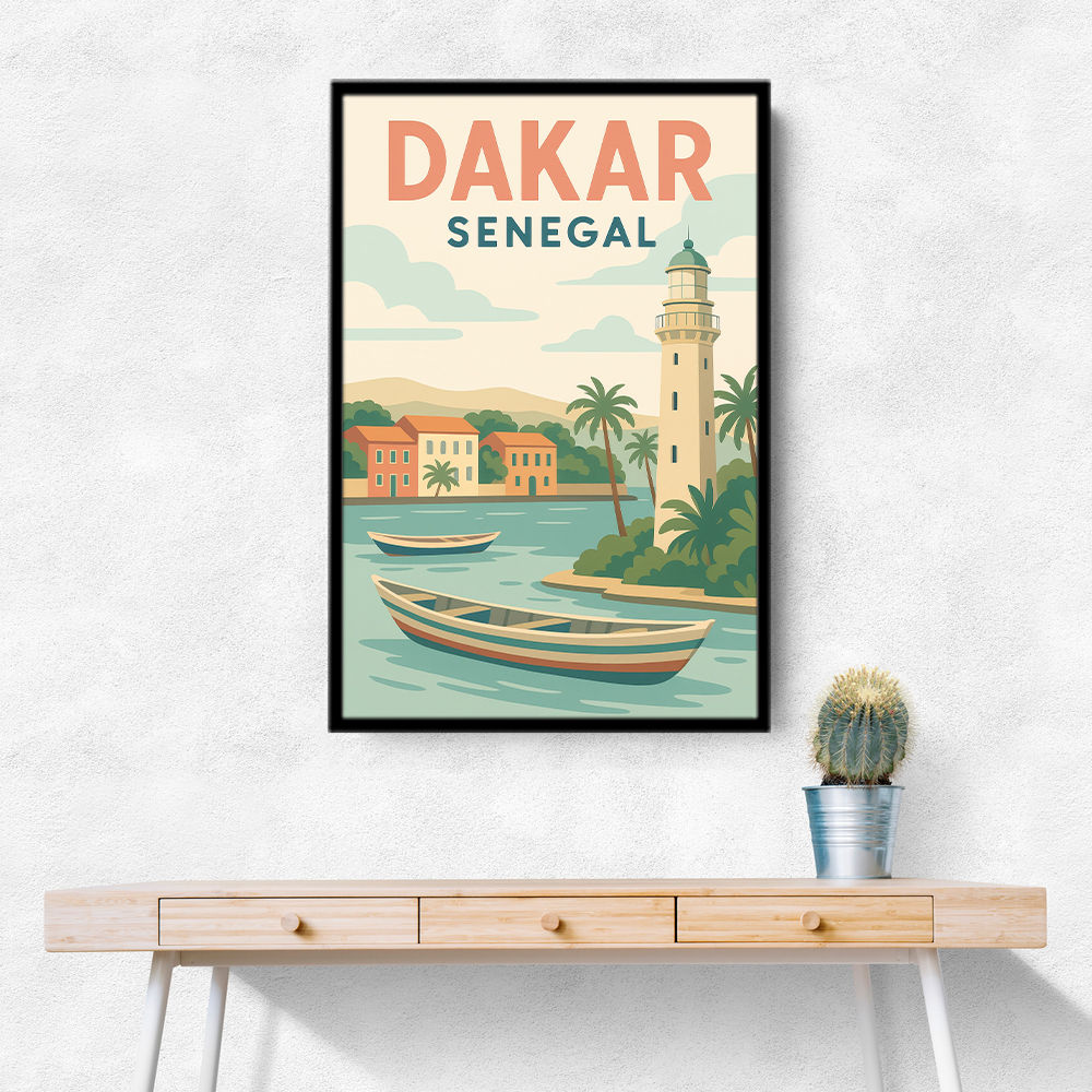 Dakar Travel Poster 1