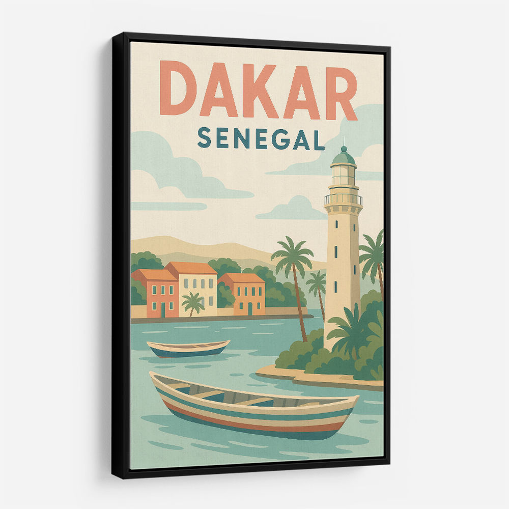 Dakar Travel Poster 1