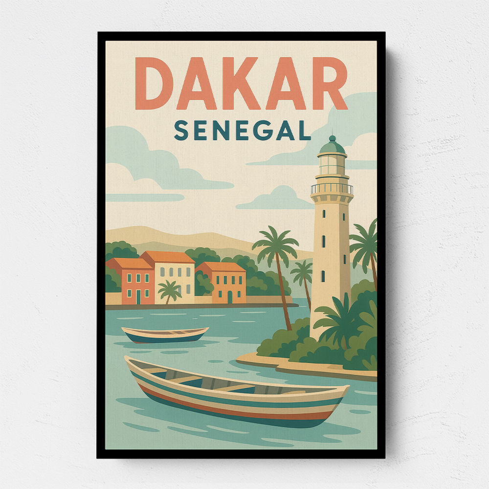 Dakar Travel Poster 1
