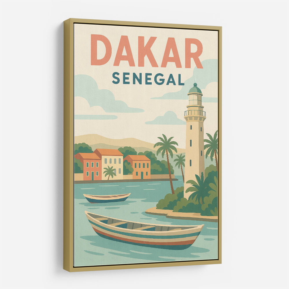 Dakar Travel Poster 1