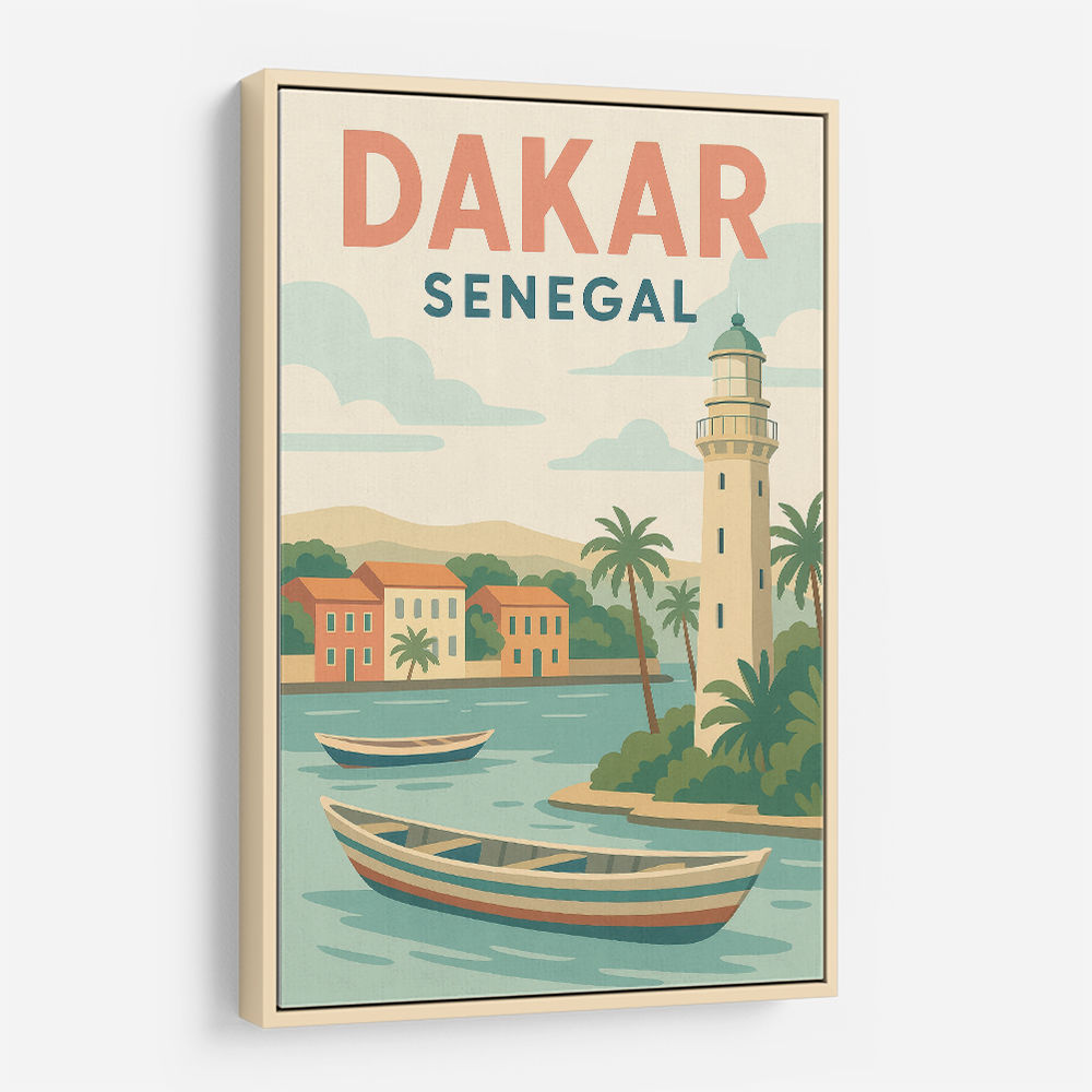 Dakar Travel Poster 1