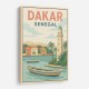 Dakar Travel Poster 1