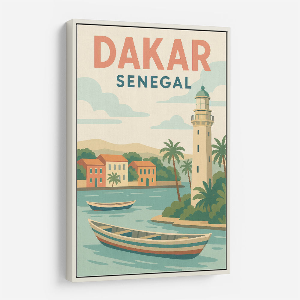 Dakar Travel Poster 1
