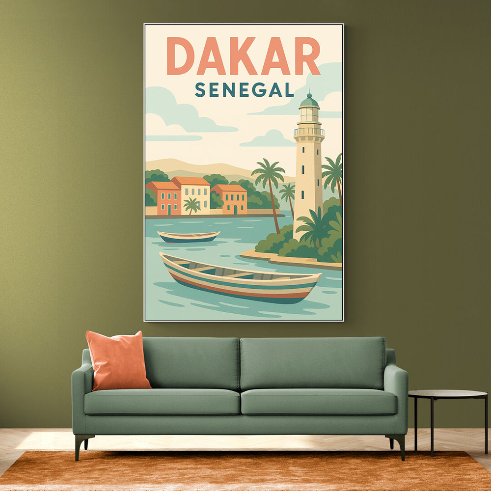Dakar Travel Poster 1