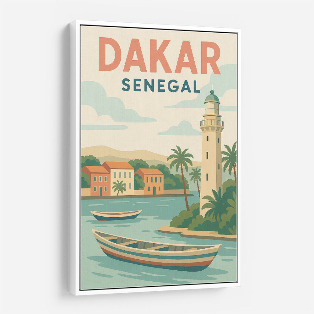 Dakar Travel Poster 1