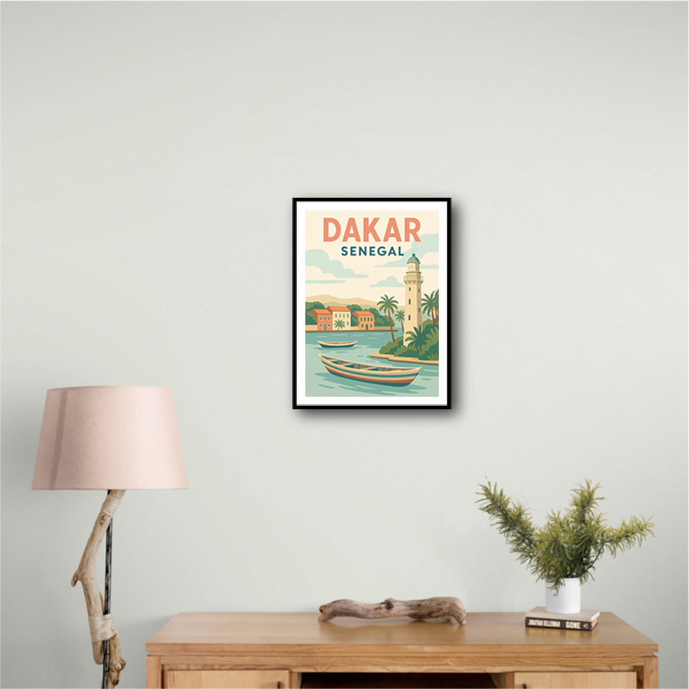 Dakar Travel Poster 1