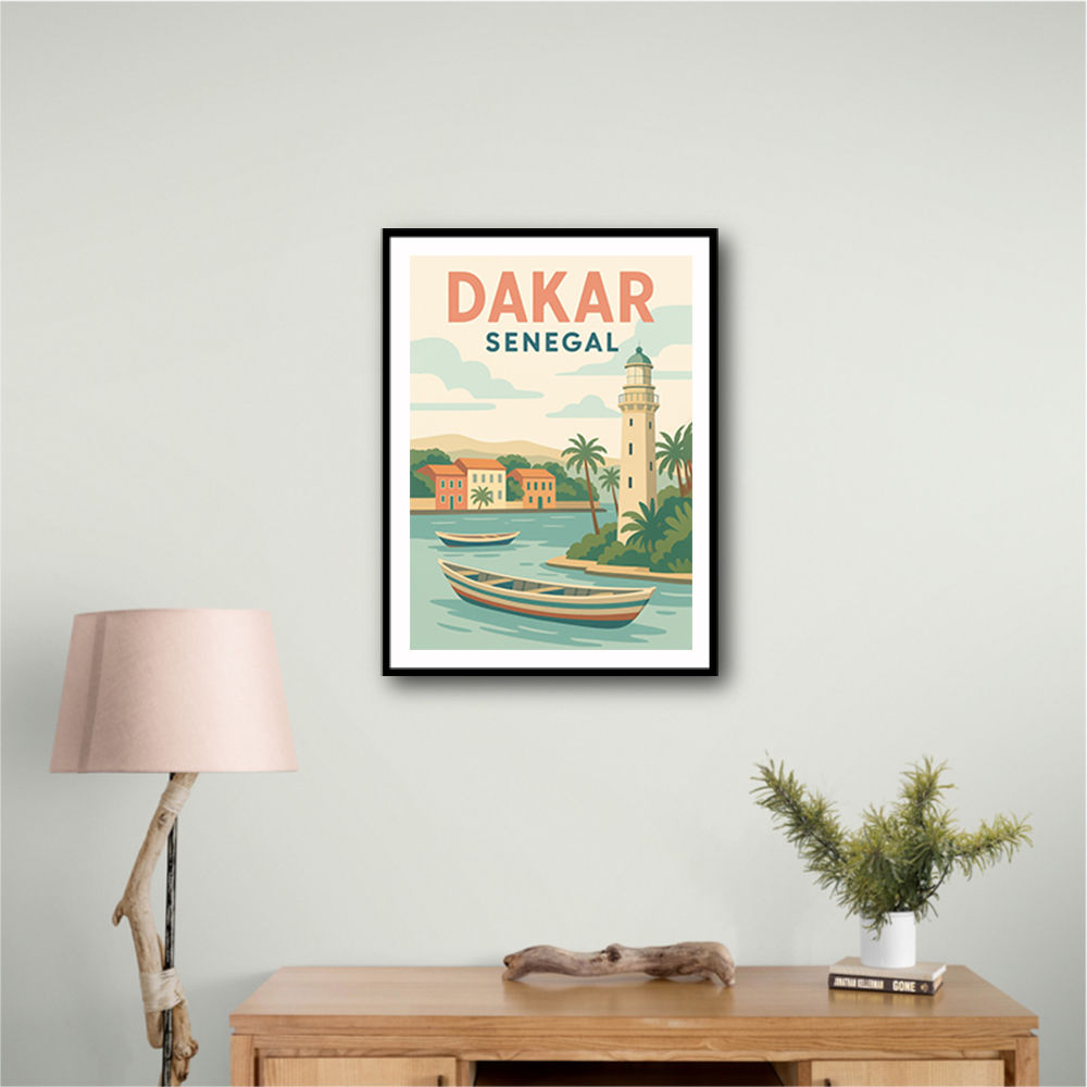 Dakar Travel Poster 1