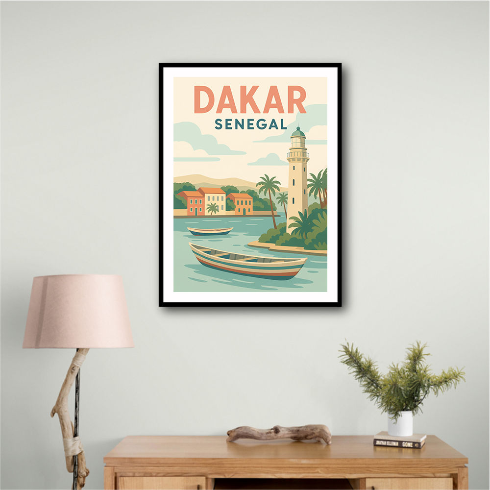Dakar Travel Poster 1