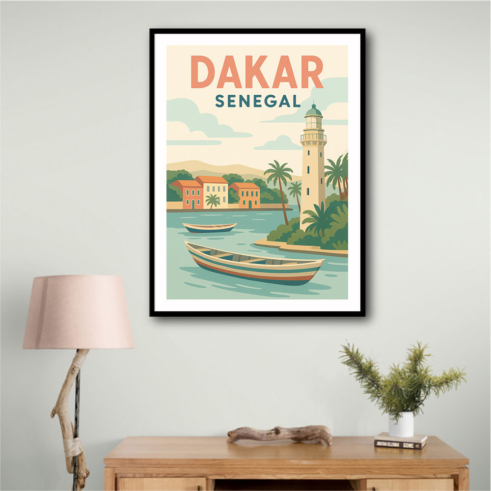 Dakar Travel Poster 1