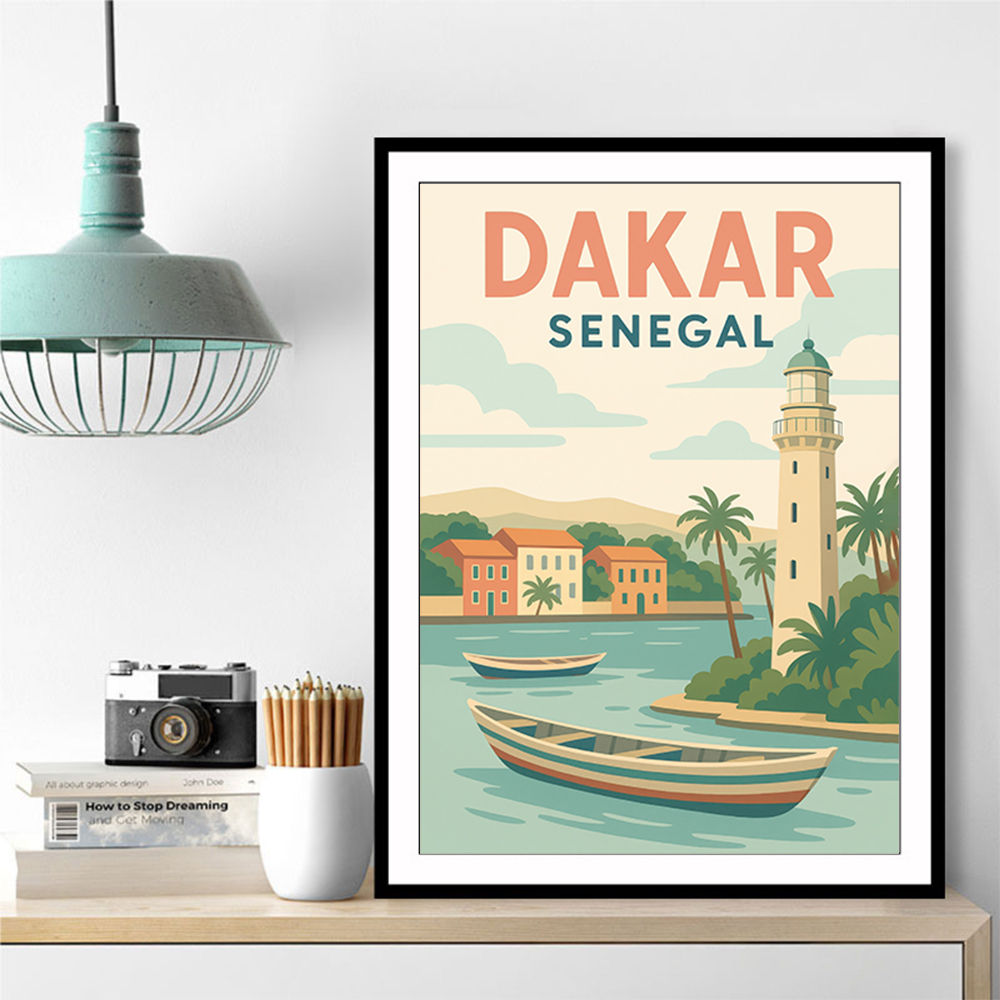 Dakar Travel Poster 1