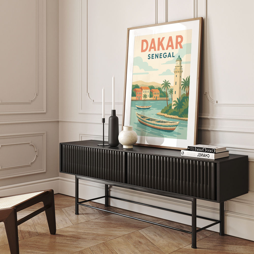 Dakar Travel Poster 1